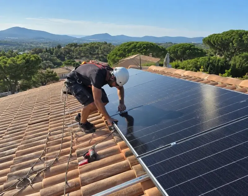 Installateur panneaux solaires Allègre-les-Fumades — pose photovoltaïque sur toiture